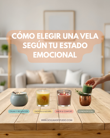 Cómo elegir una vela según tu estado emocional