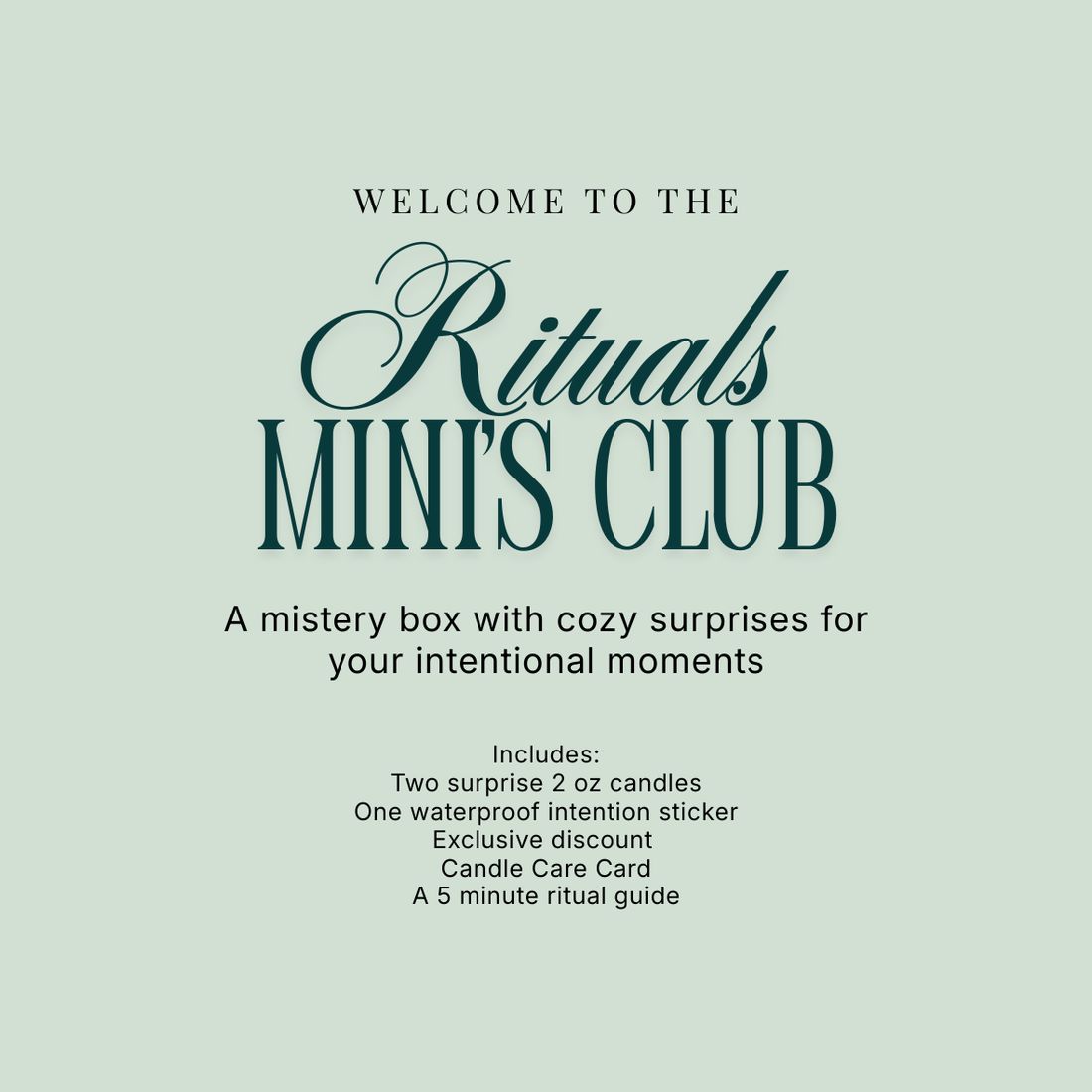 Rituals Mini's Club - Suscripción