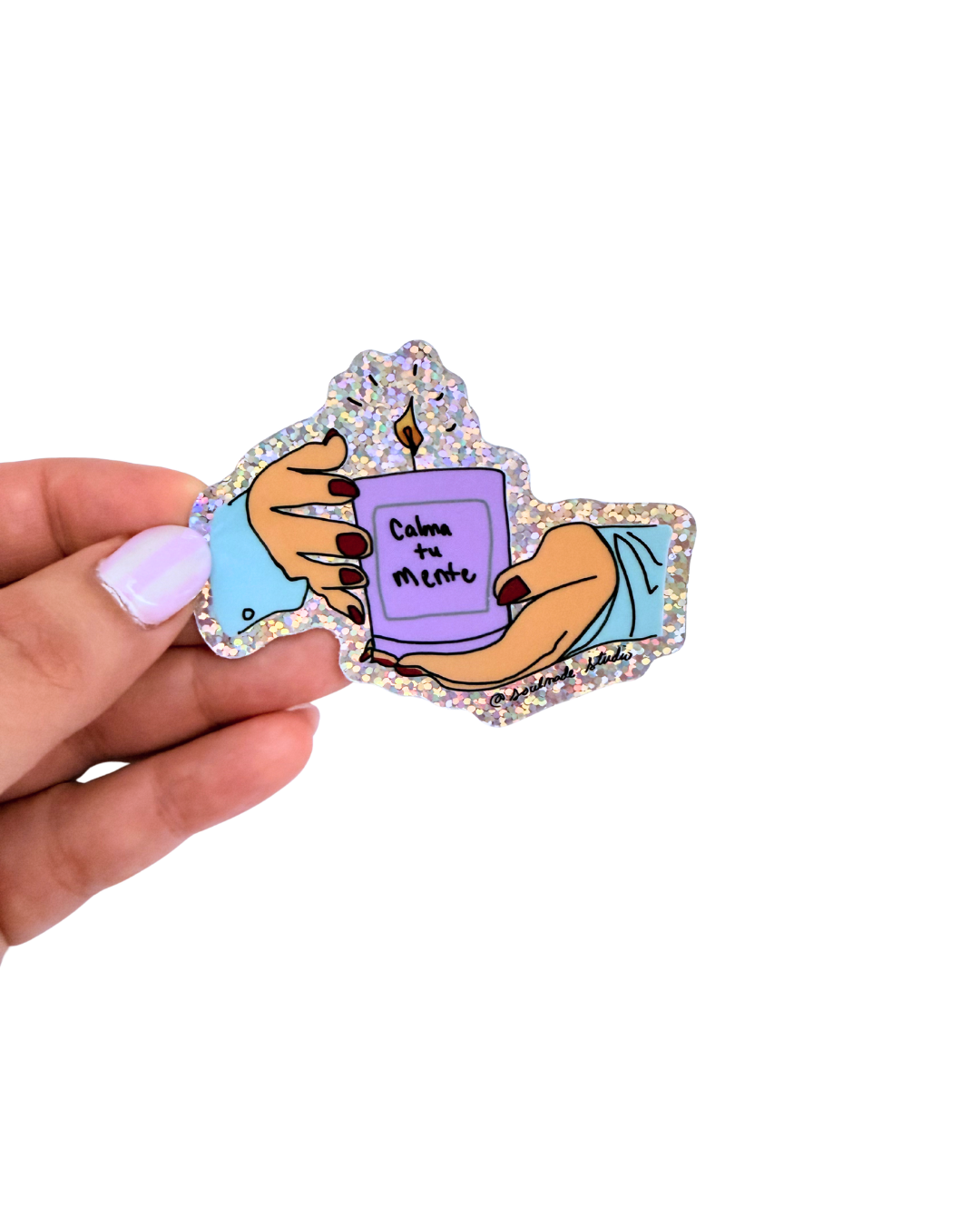 Calma tu mente sticker