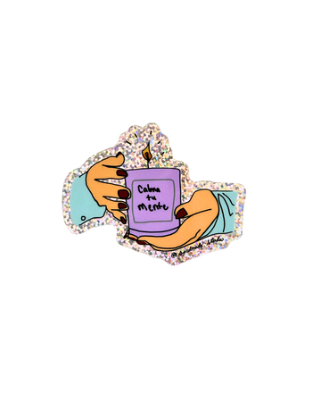 Calma tu mente sticker