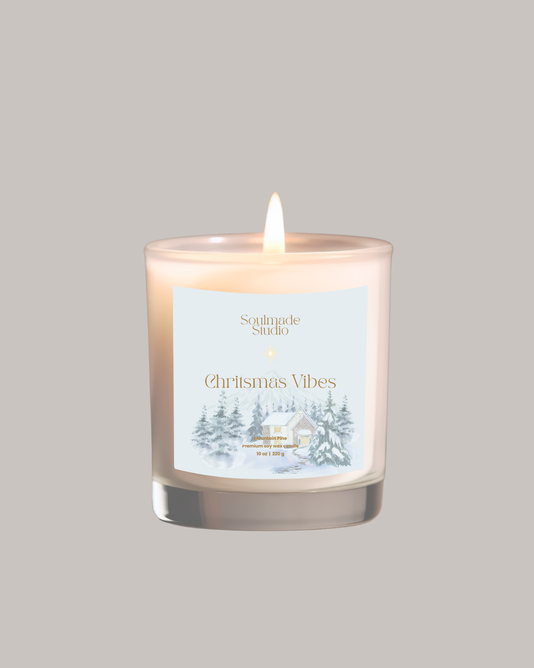Vela Ambiente Navideño - Pino de Montaña