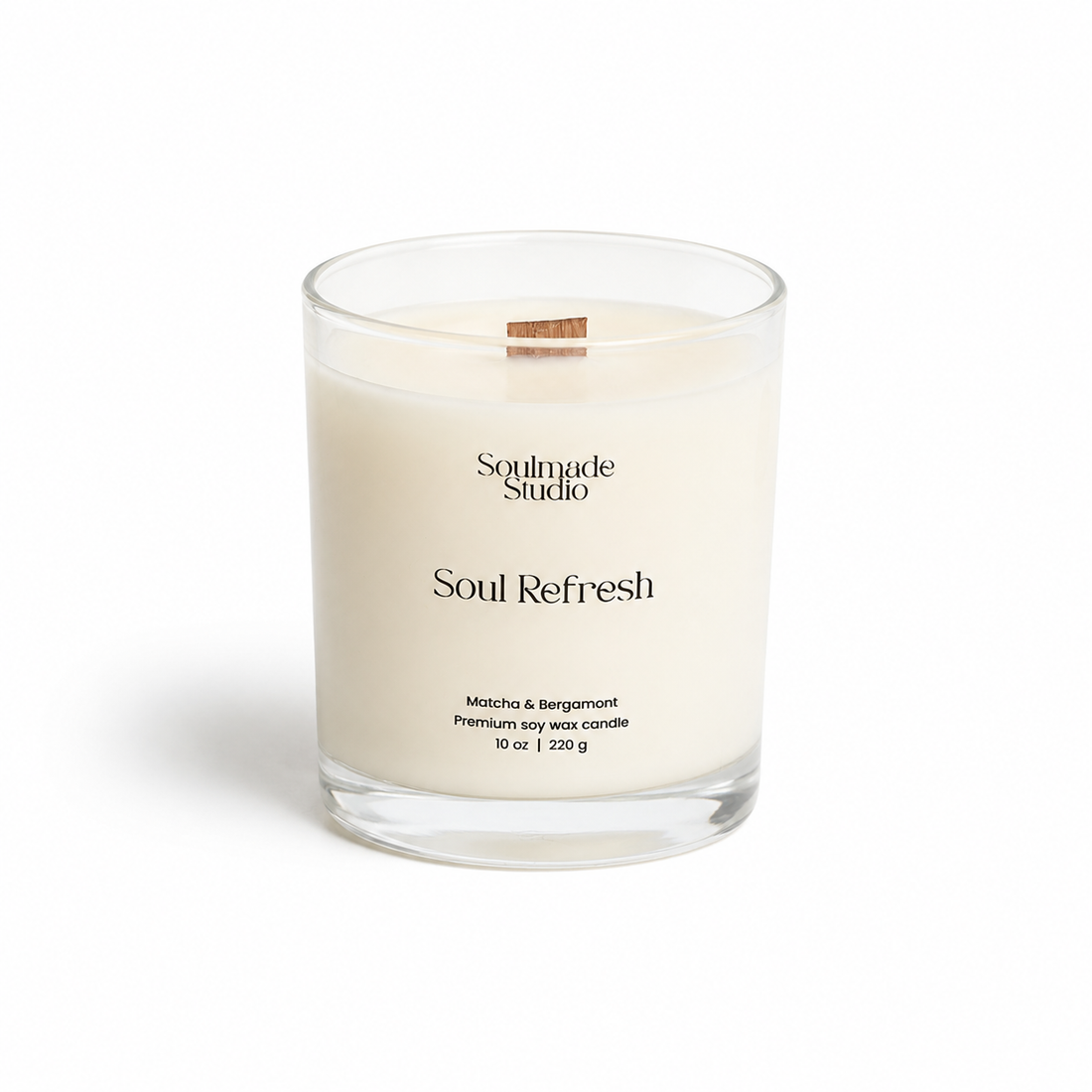 Soul Refresh Candle - Matcha & Bergamot
