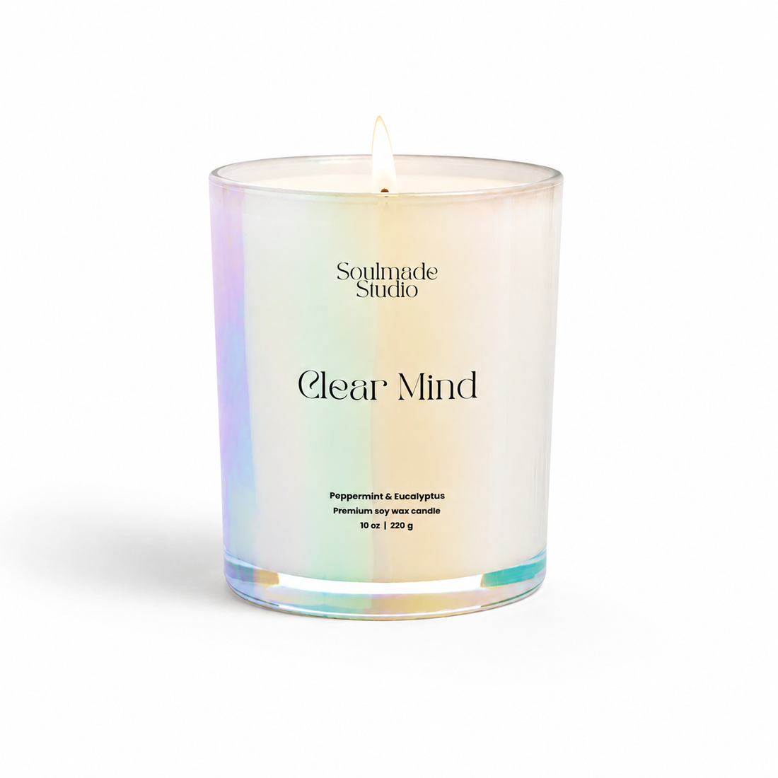 Clear mind Candle - Peppermint & Eucalyptus