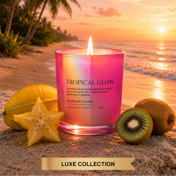 Tropical glow Candle | Starfruit & kiwi