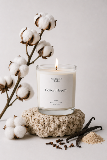 Cotton Breeze Candle - Cotton