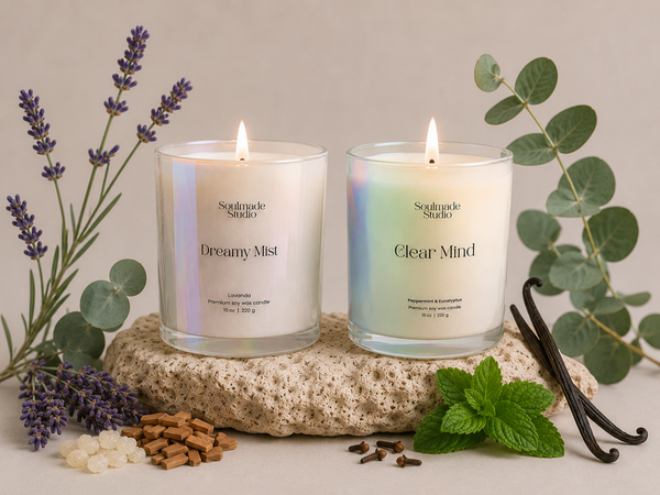 Soy Wax Calm & Clarity Candle Bundle