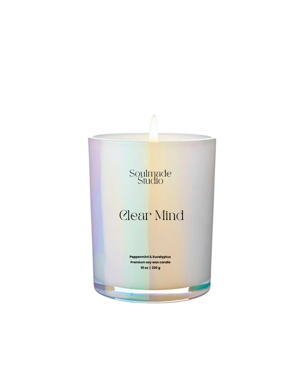 Clear mind Candle - Peppermint & Eucalyptus